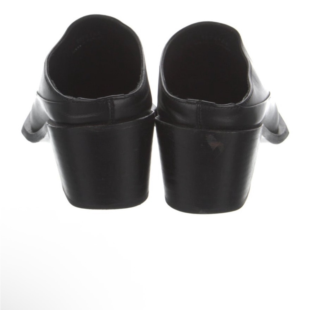 Sunnei black Leather Mule Heels - Picture 10 of 10